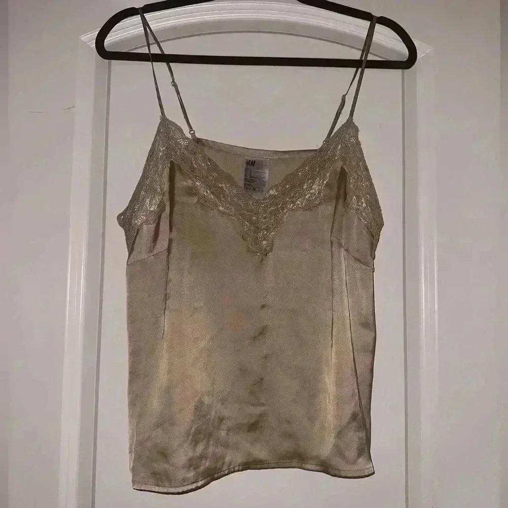 H&M women's size M Lace Camisole Top